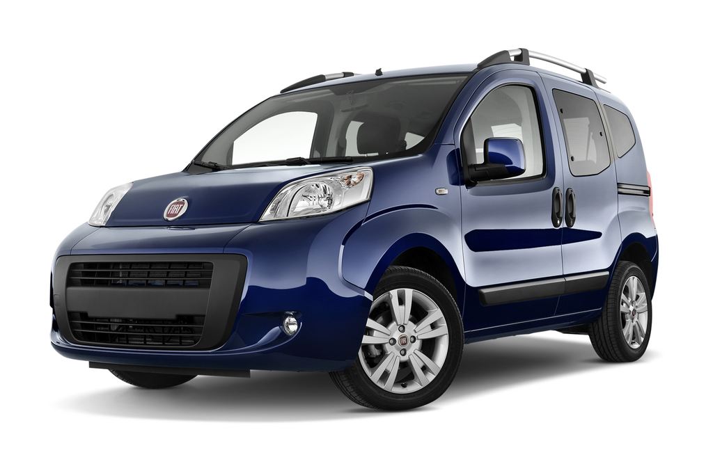 FIAT Qubo (Baujahr 2010) Dynamic 5 Türen seitlich vorne mit Felge