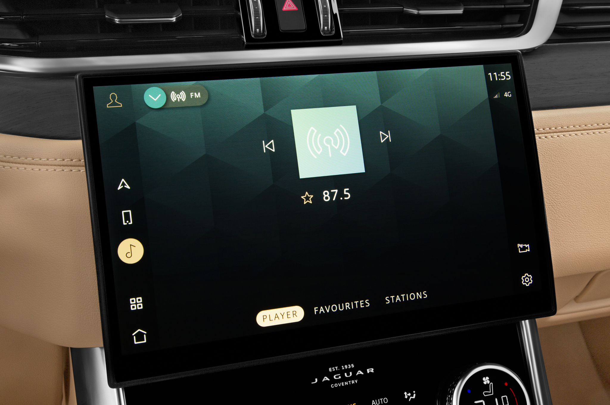 Jaguar XF (Baujahr 2021) SE 4 Türen Radio und Infotainmentsystem
