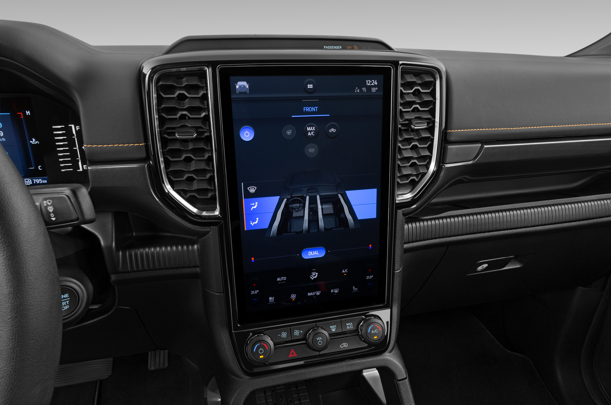 Ford Ranger (Baujahr 2023) WildTrak Crew cab 4 Türen Temperatur und Klimaanlage