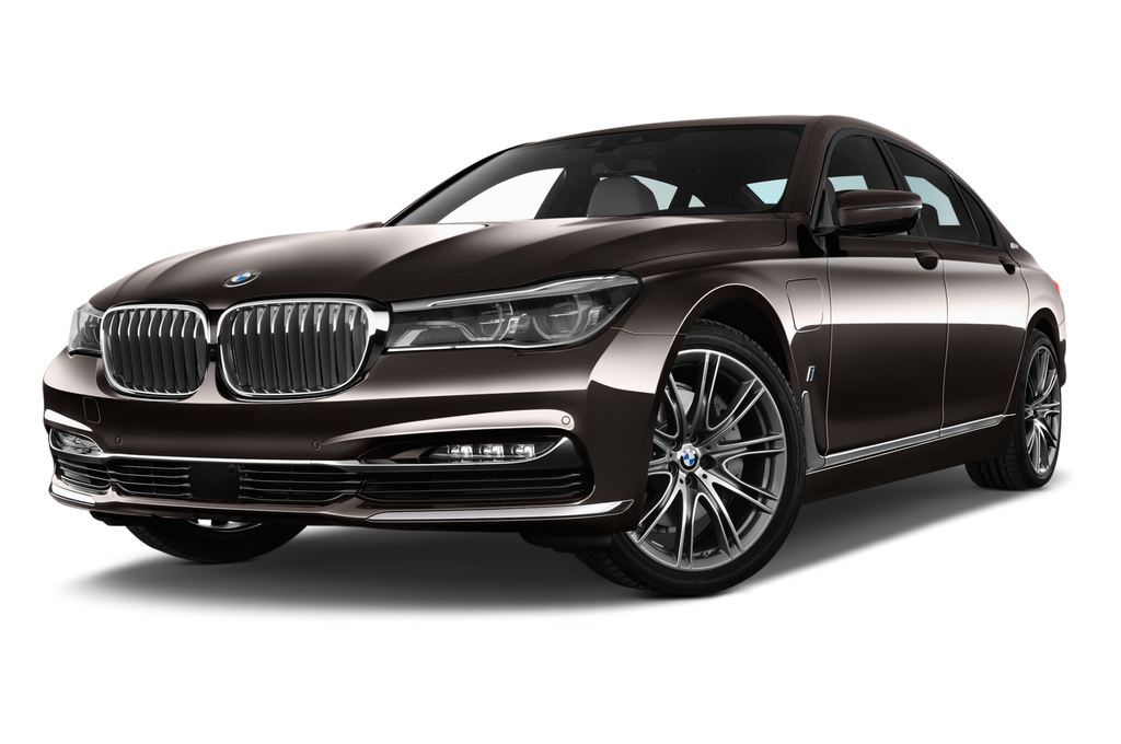 BMW 7 Series Plug-In Hybrid (Baujahr 2018) 740Le iPerformance 4 Türen seitlich vorne mit Felge