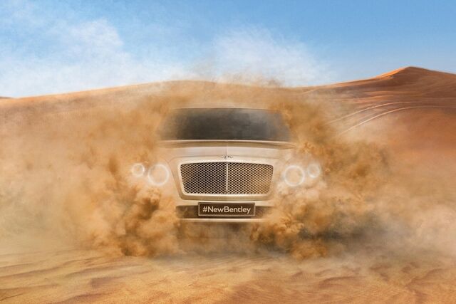 Luxus-SUV von Bentley - Erstes Foto vom Riesen-Allrader