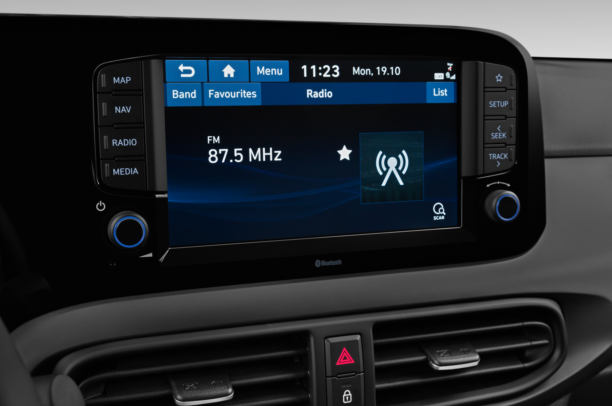 Hyundai i10 (Baujahr 2020) N-Line 5 Türen Radio und Infotainmentsystem