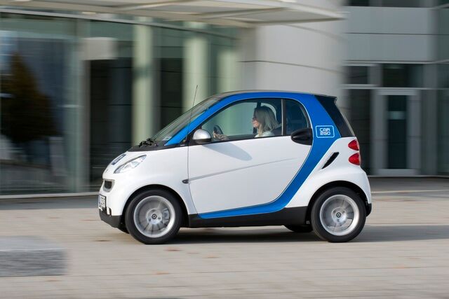 Carsharing - Smart-Flotte für Lyon