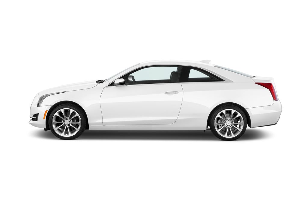 Cadillac ATS Coupe (Baujahr 2015) Premium 2 Türen Seitenansicht