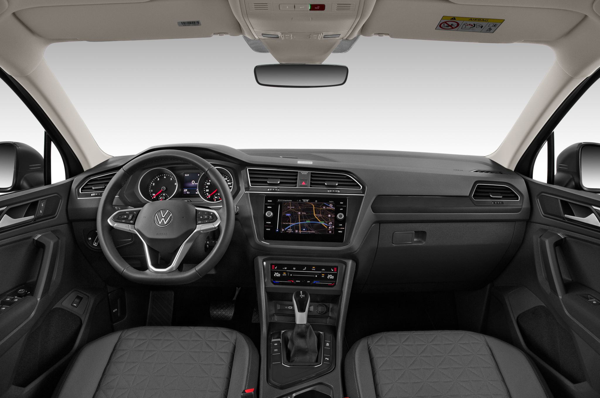 Volkswagen Tiguan (Baujahr 2021) Elegance 5 Türen Cockpit und Innenraum
