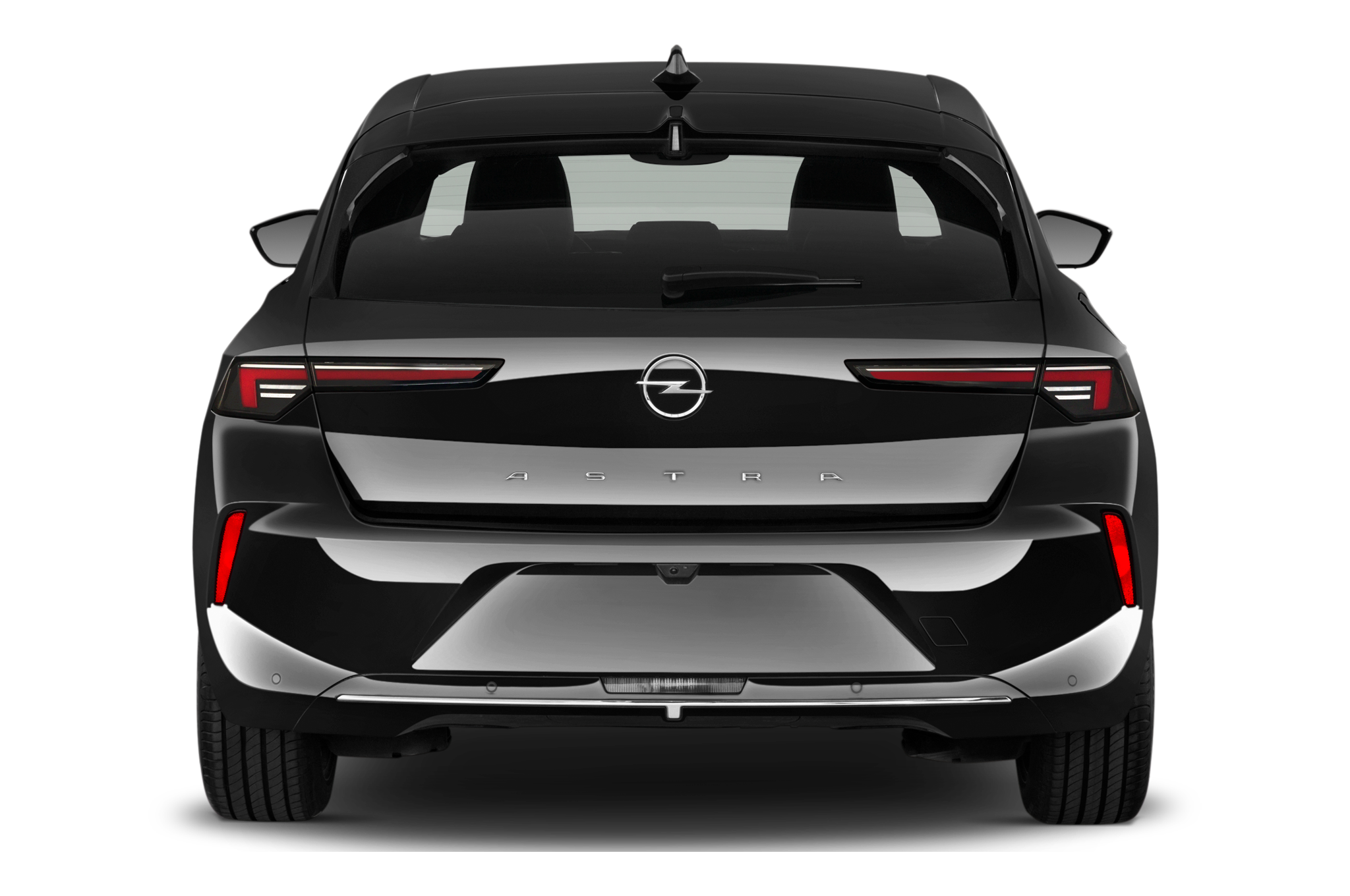Opel Astra (Baujahr 2023) Enjoy 5 Türen Heckansicht
