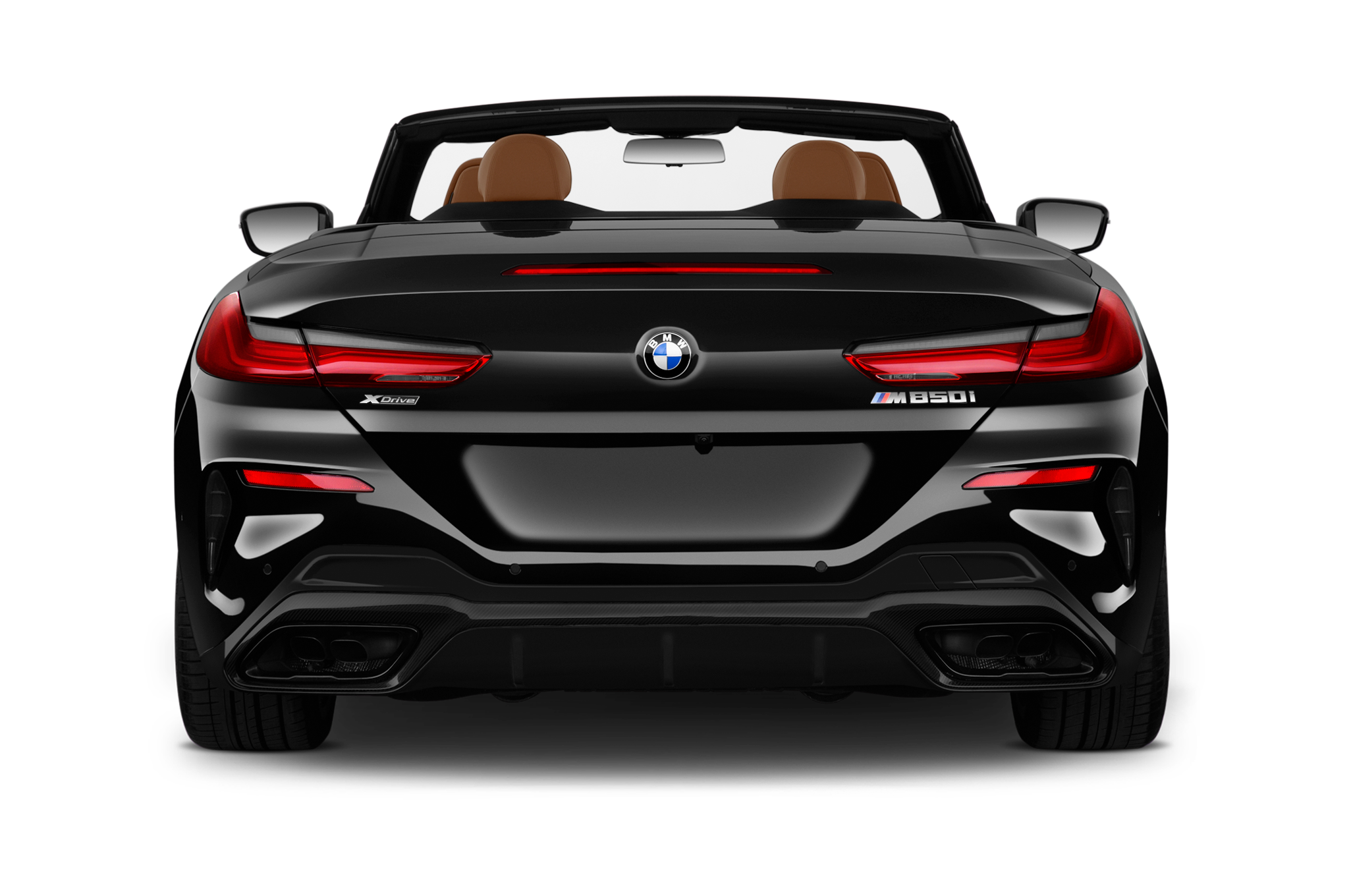 BMW 8 Series (Baujahr 2023) M850i 2 Türen Heckansicht