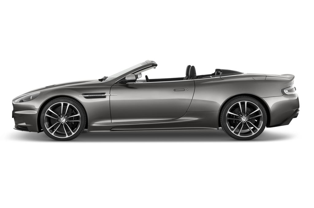 Aston Martin DBS Volante (Baujahr 2010) - 2 Türen Seitenansicht