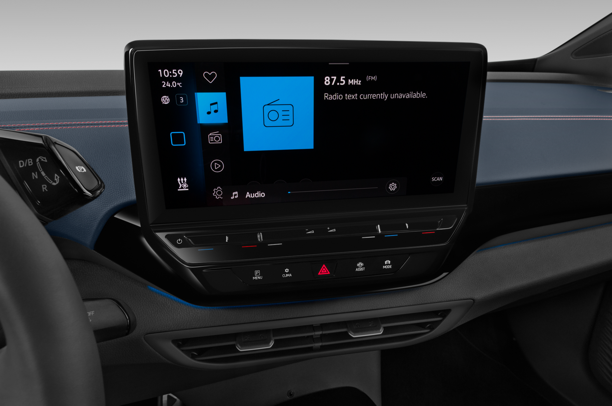 Volkswagen ID.5 (Baujahr 2022) GTX 5 Türen Radio und Infotainmentsystem