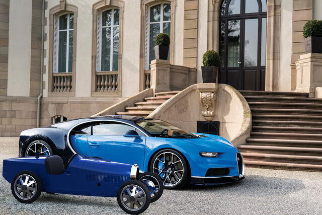 Bugatti Bébé II - Kinderwagen ohne Speed-Limiter