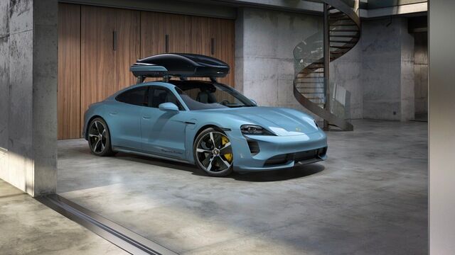 Porsche Tequipment - Dachbox für den Taycan
