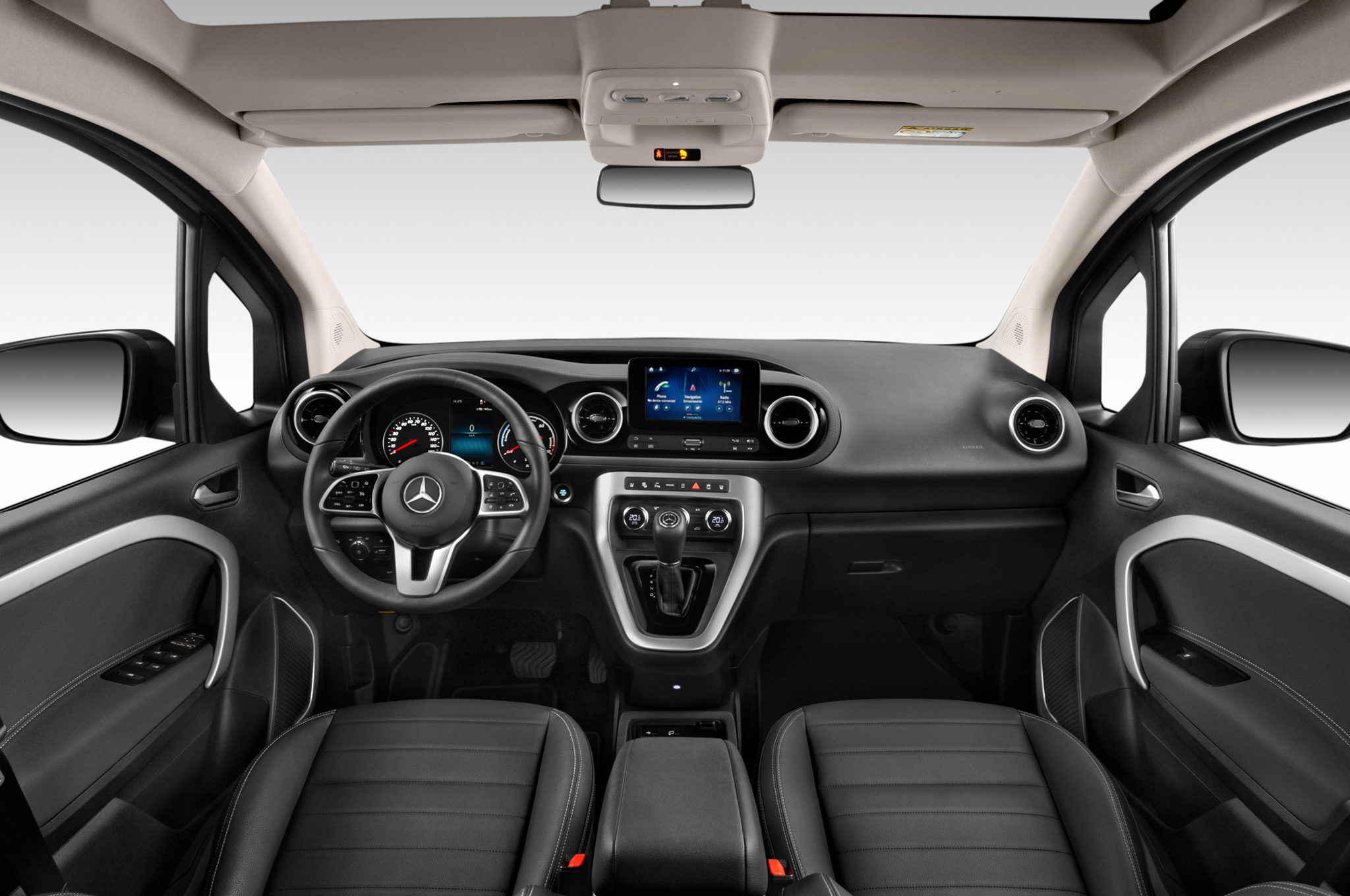 Mercedes EQT (Baujahr 2024) Premium Plus 5 Türen Cockpit und Innenraum