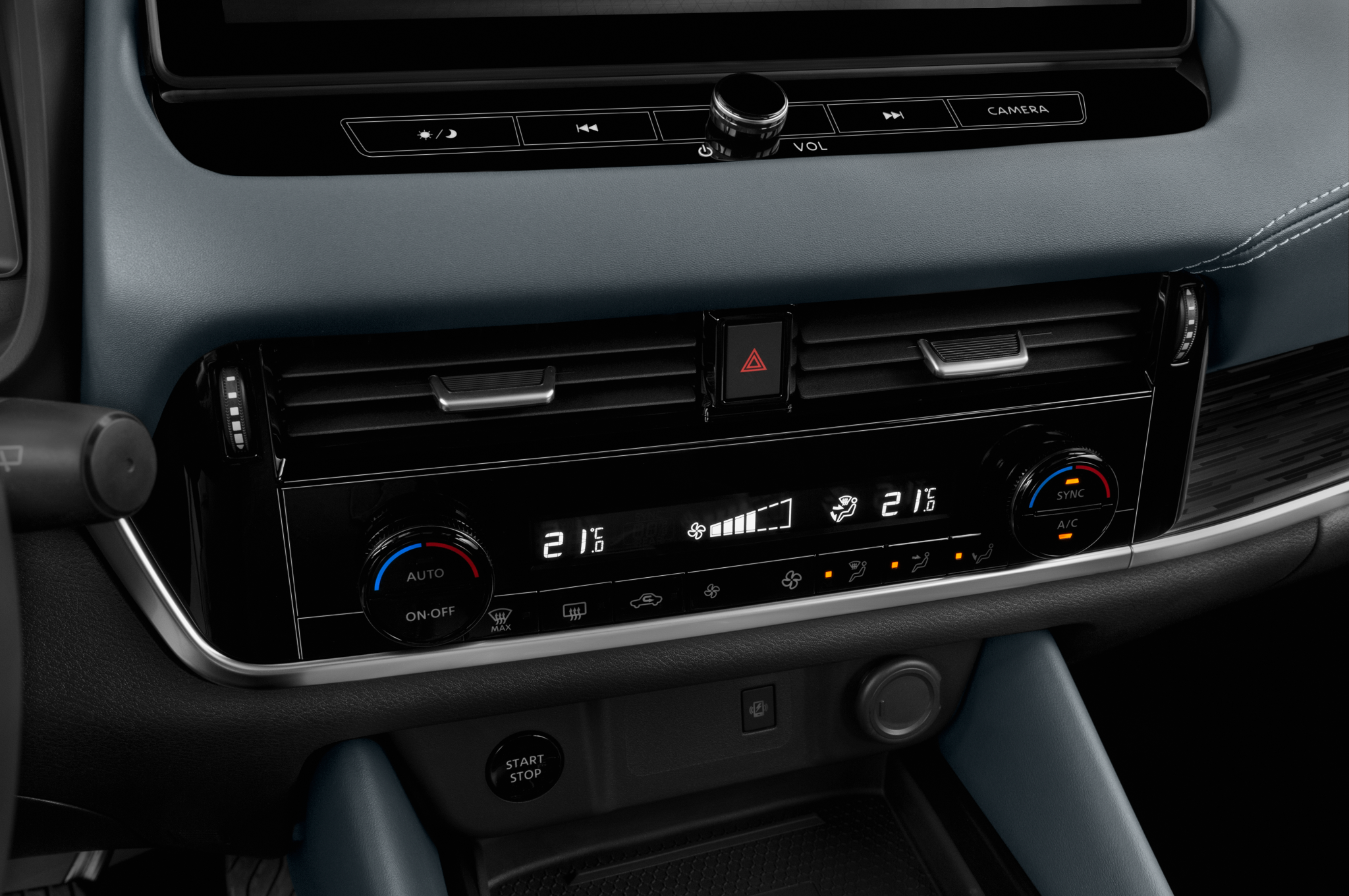 Nissan Qashqai (Baujahr 2022) EV N-Connecta 5 Türen Temperatur und Klimaanlage