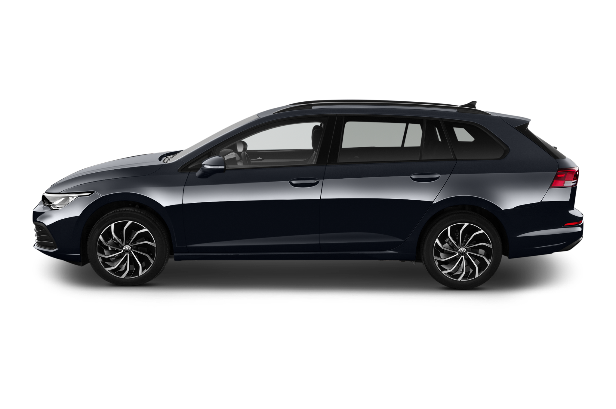 Volkswagen Golf Variant (Baujahr 2021) Life HEV 4 Türen Seitenansicht