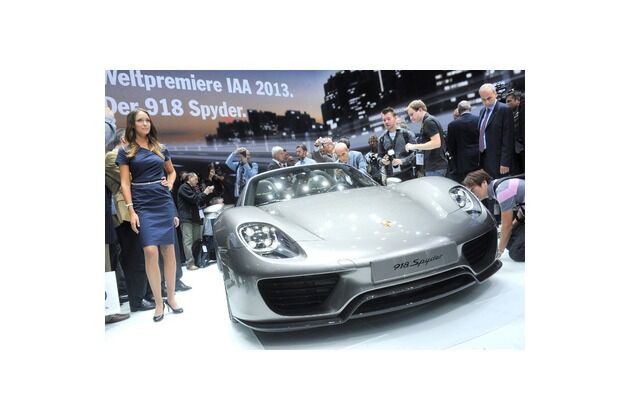 IAA 2013: Porsche 918 Spyder feiert Weltpremiere