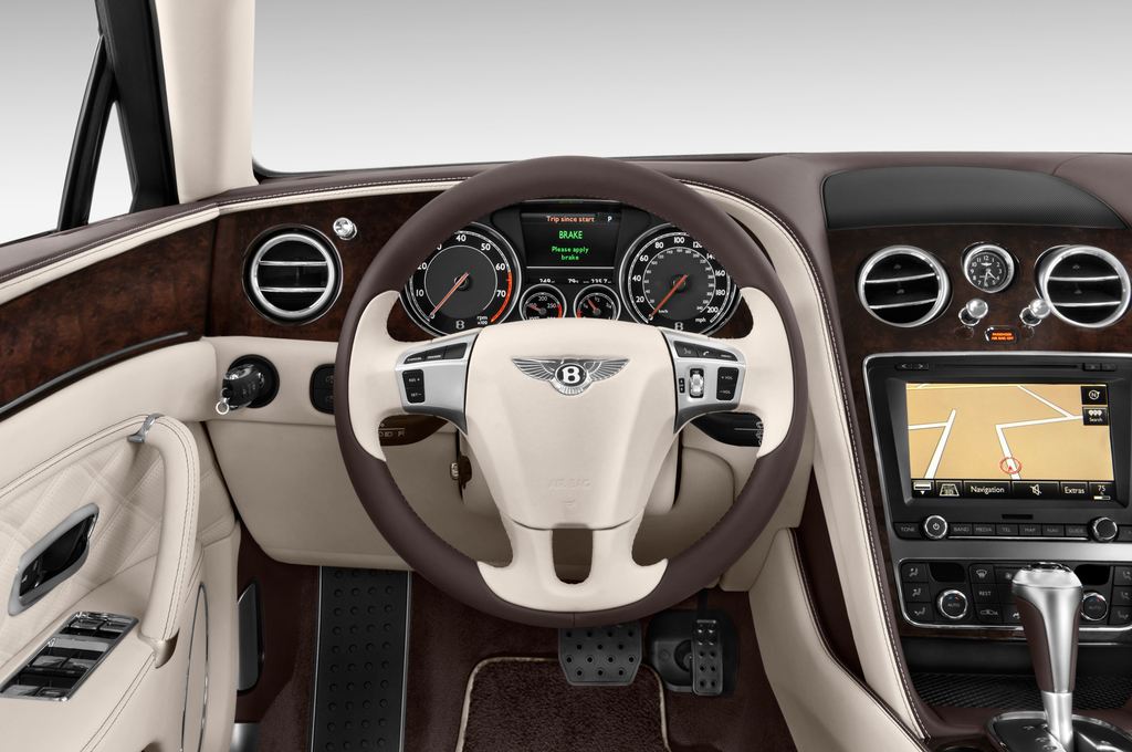 Bentley Continental Flying Spur (Baujahr 2015) - 4 Türen Lenkrad