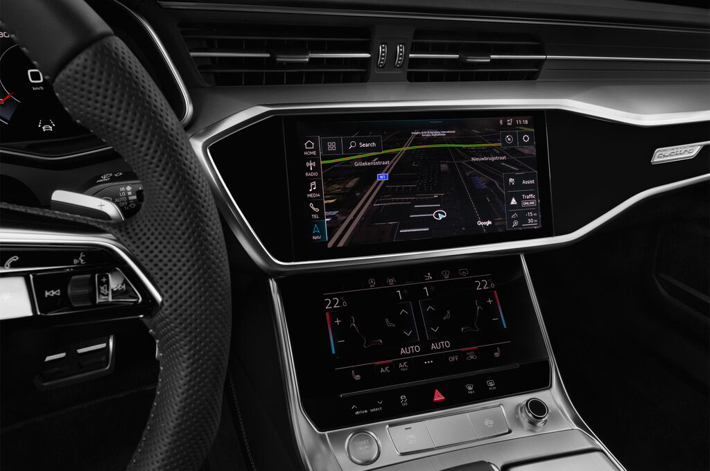 Audi A7 Sportback (Baujahr 2018) S Line 5 Türen Temperatur und Klimaanlage