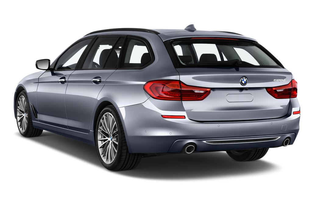 BMW 5 Series Touring (Baujahr 2017) Sport 5 Türen seitlich hinten