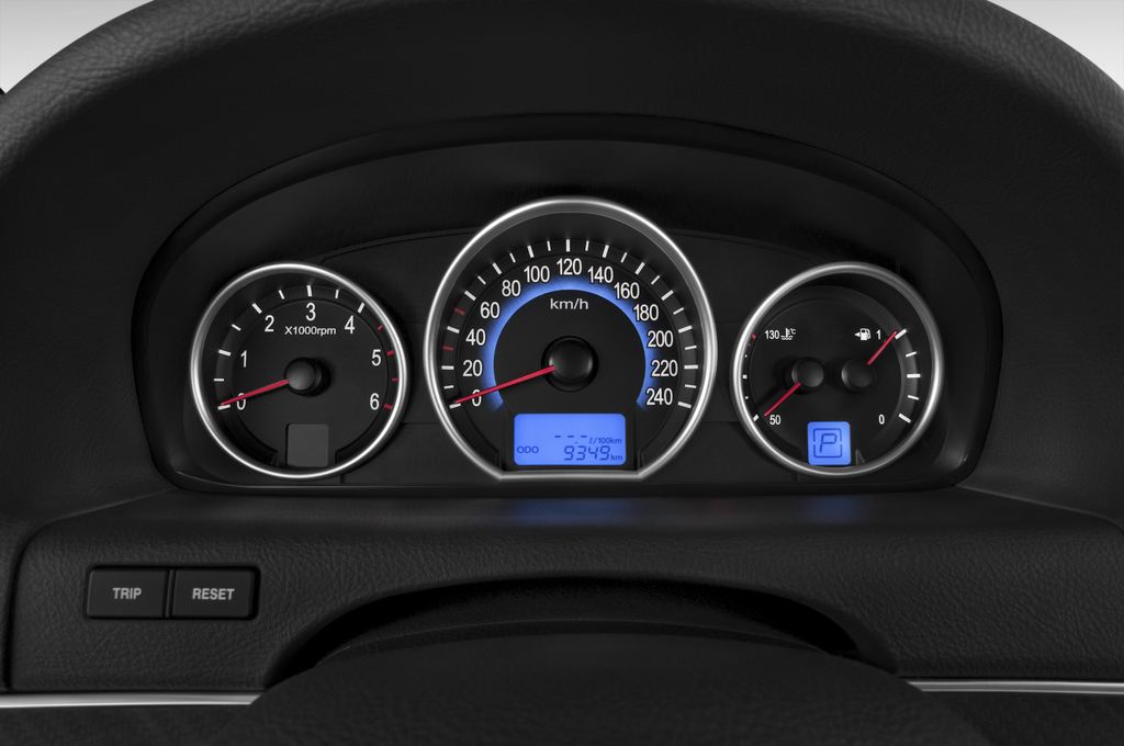 Hyundai iX55 (Baujahr 2010) Premium 5 Türen Tacho und Fahrerinstrumente