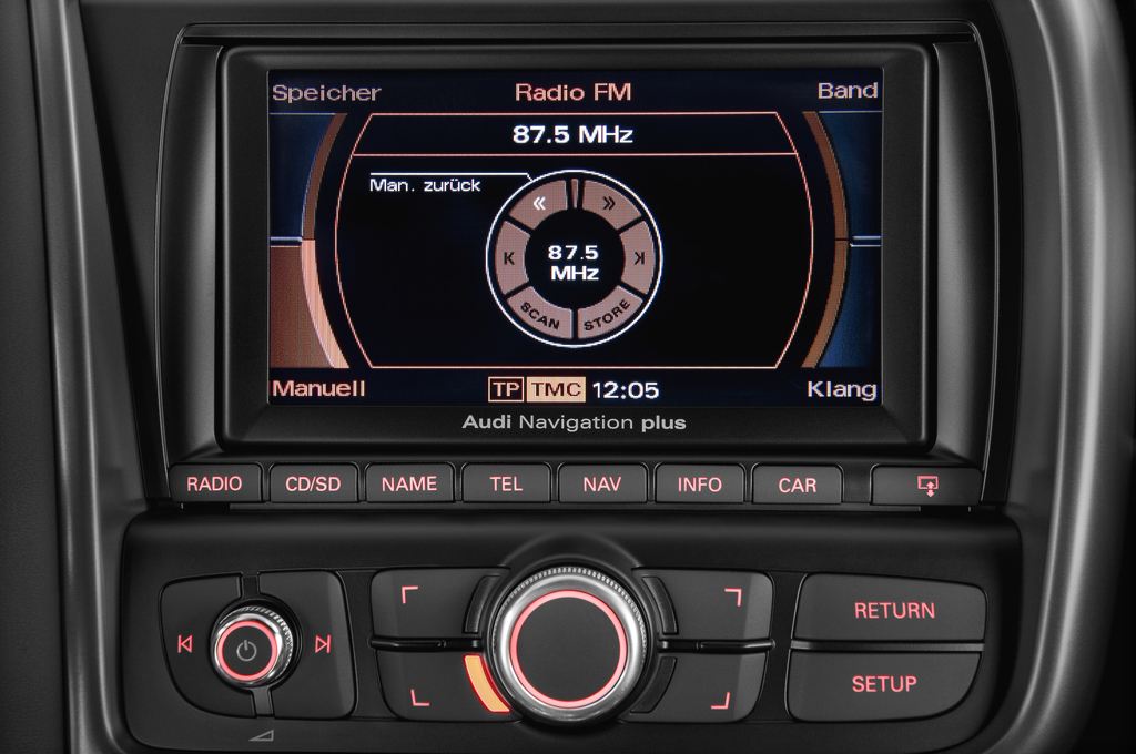 Audi R8 (Baujahr 2010) - 2 Türen Radio und Infotainmentsystem