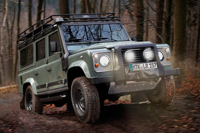 Defender Blaser Edition - Land Rover bläst zur Jagd