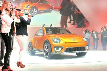 Detroit Motor Show 2014: VW feiert Weltpremiere des Beetle Dune