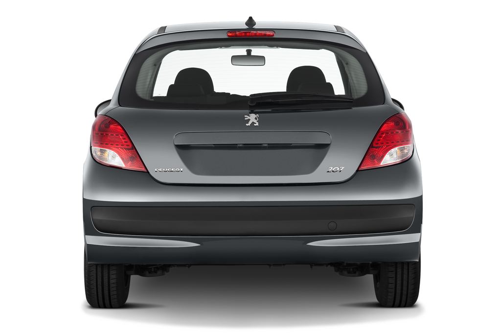 Peugeot 207 (Baujahr 2010) Filou 3 Türen Heckansicht