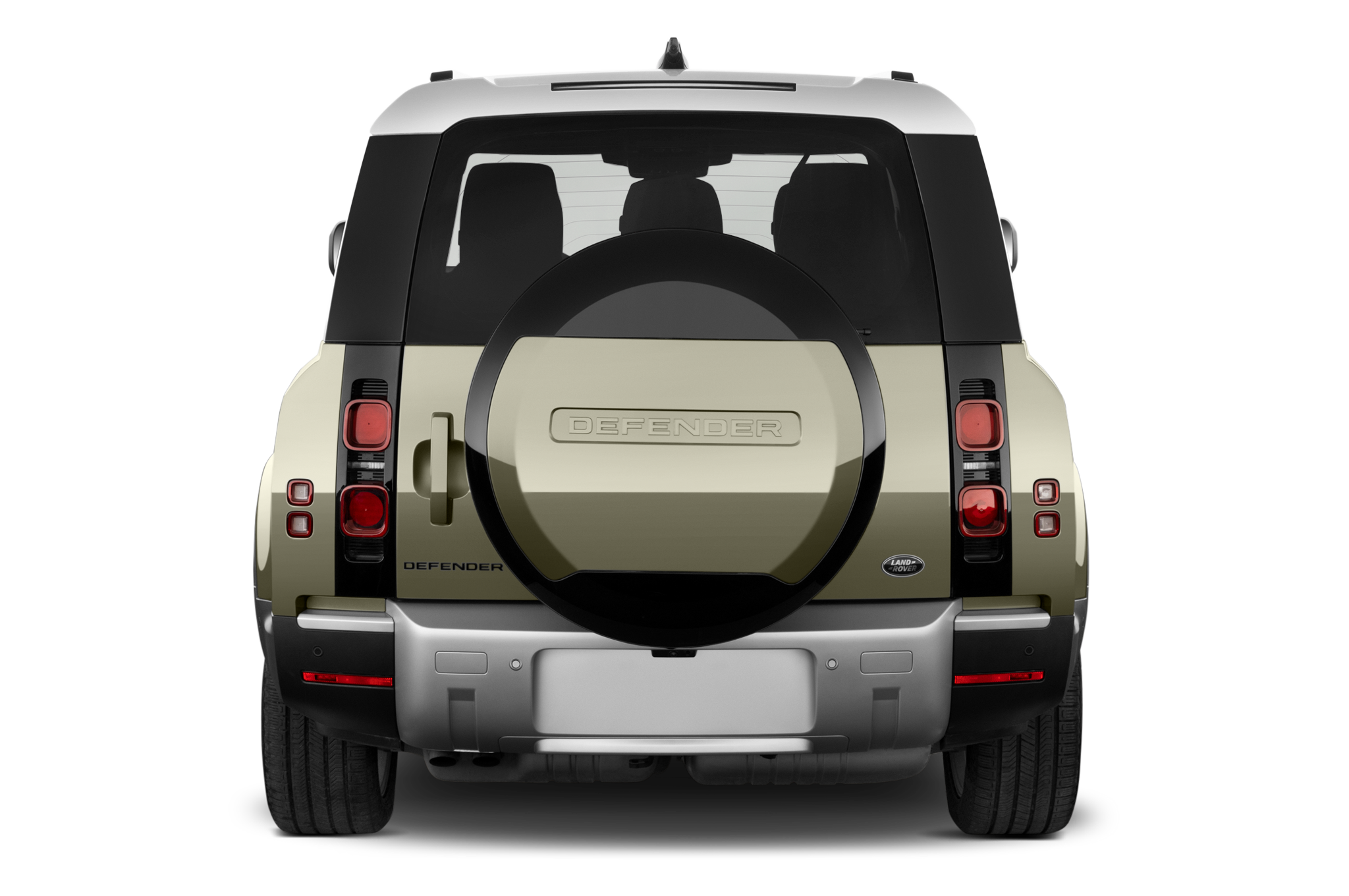 Land Rover Defender 130 (Baujahr 2023) X Dynamic SE 5 Türen Heckansicht