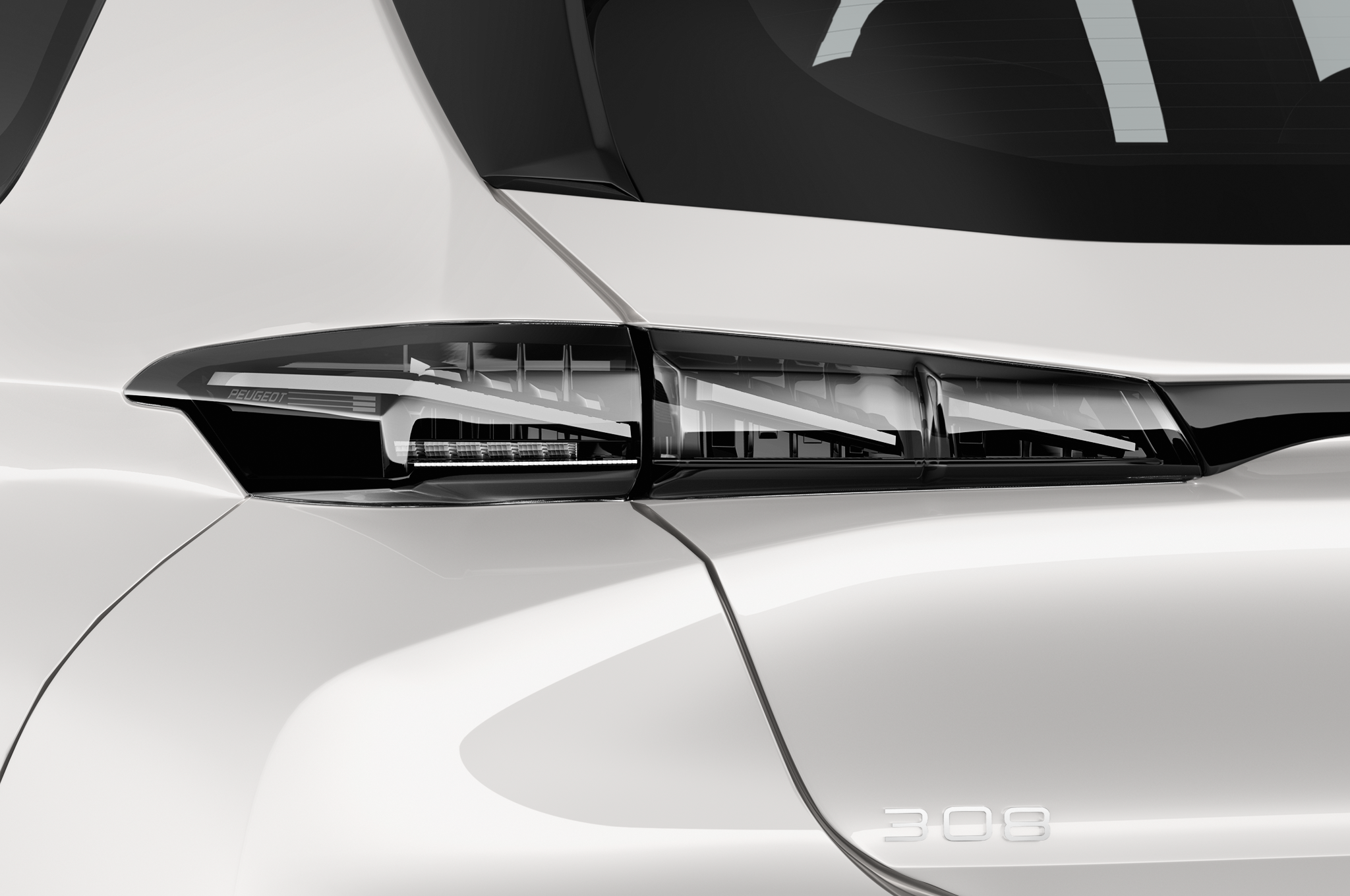 Peugeot 308 Hybrid (Baujahr 2022) GT 5 Türen Rücklicht