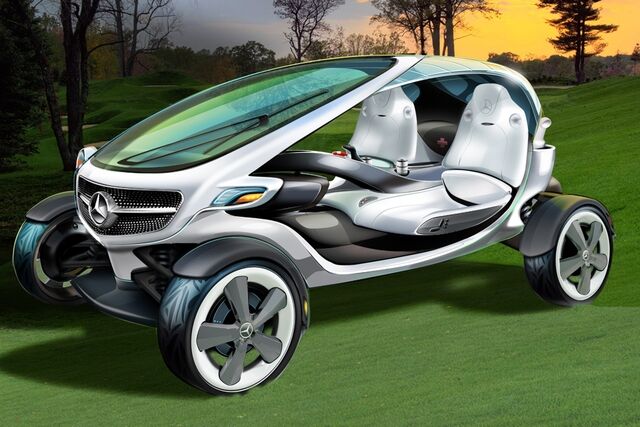 Mercedes Vision Golf Cart - Zurück zu den Graswurzeln