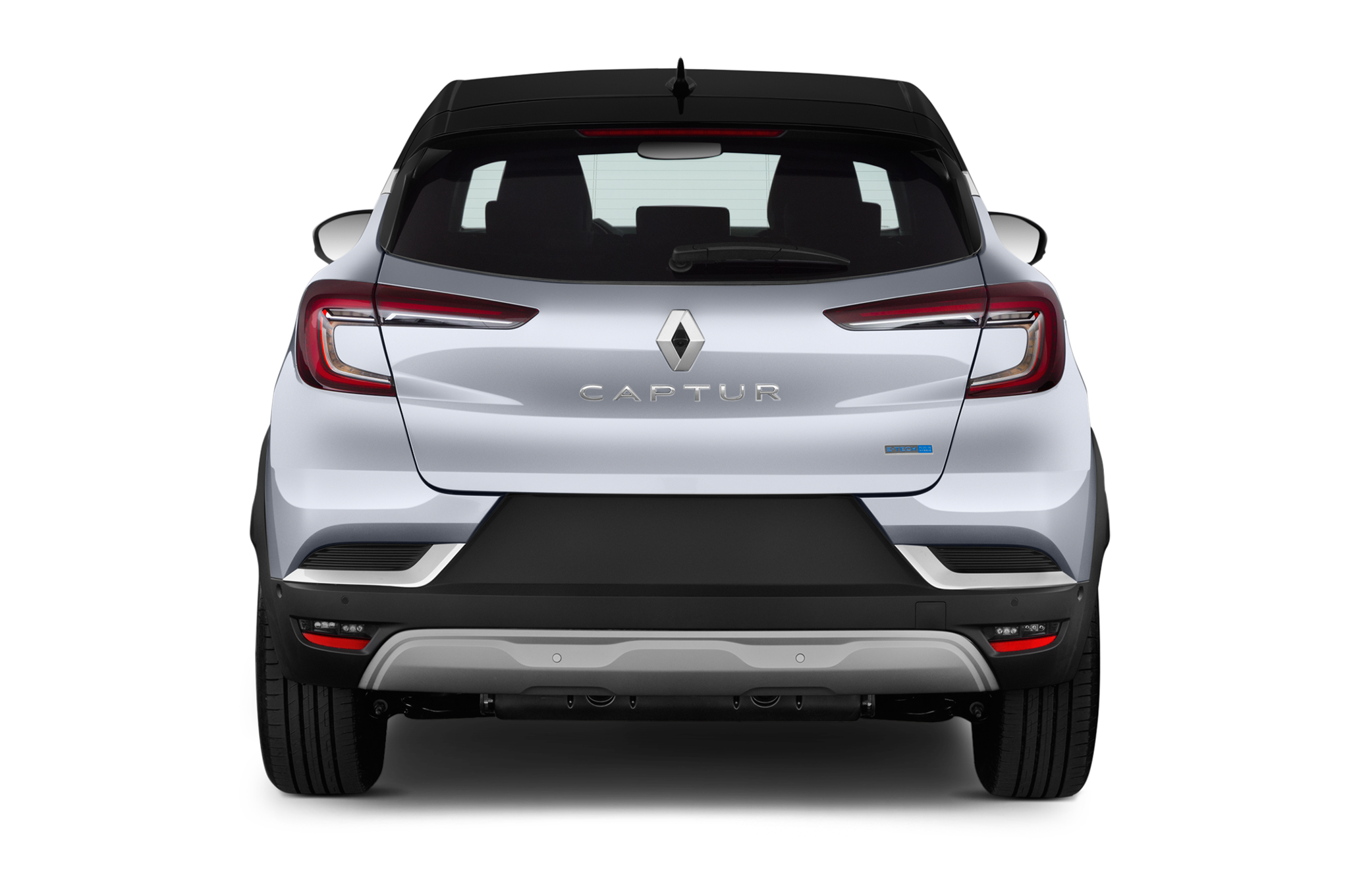 Renault Captur (Baujahr 2020) Intens E-Tech 5 Türen Heckansicht
