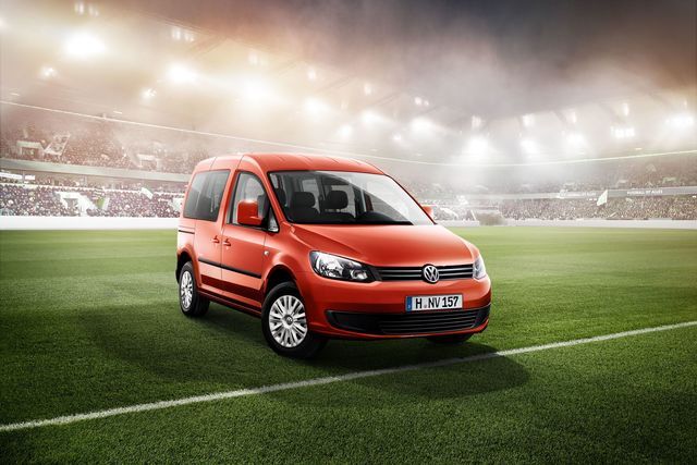 VW Caddy Sondermodell Soccer - Preiswert im WM-Fieber