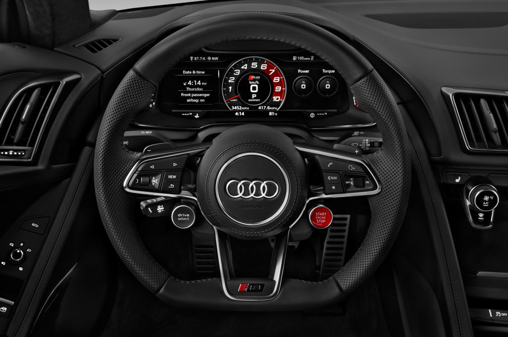 Audi R8 (Baujahr 2017) - 2 Türen Lenkrad