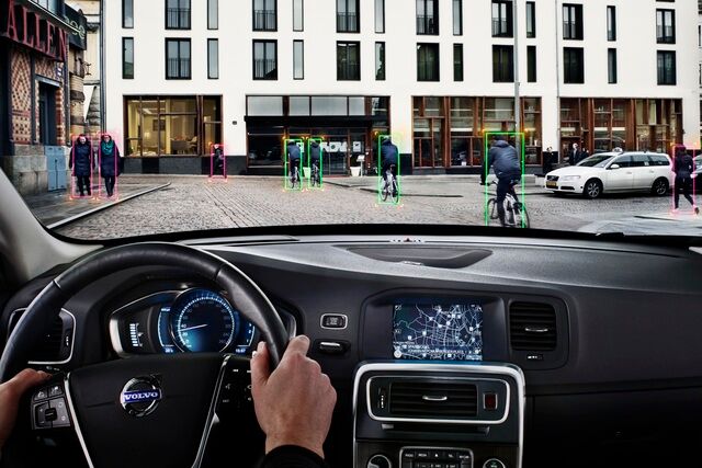 Volvo-Sicherheitssystem - Mehr Schutz für Radler