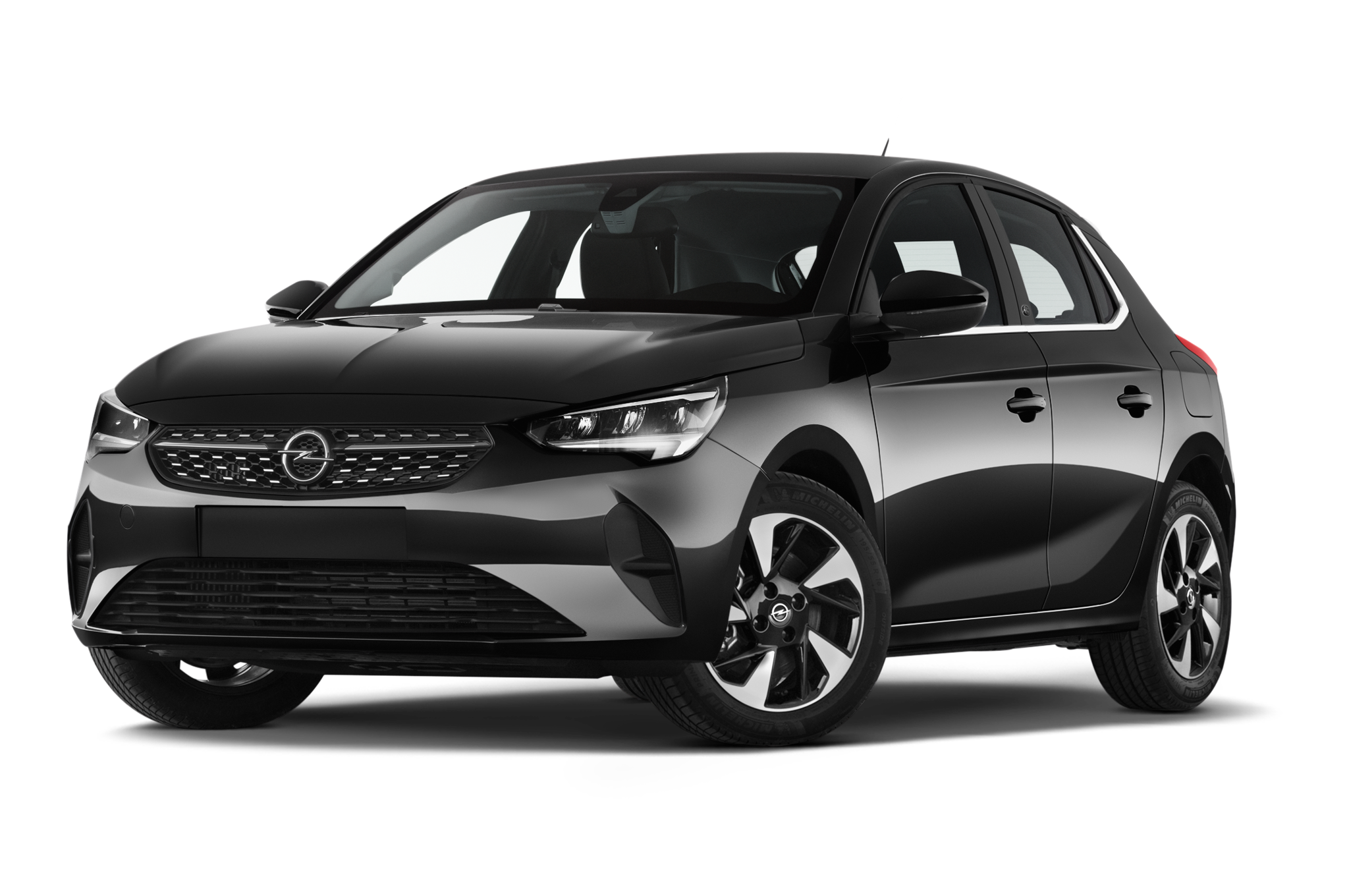 Opel Corsa Electric (Baujahr 2023) Elegance 5 Türen seitlich vorne mit Felge