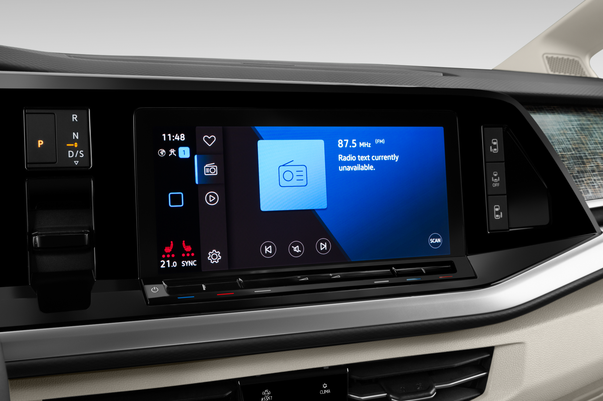 Volkswagen Multivan (Baujahr 2022) Energetic PHEV 5 Türen Radio und Infotainmentsystem