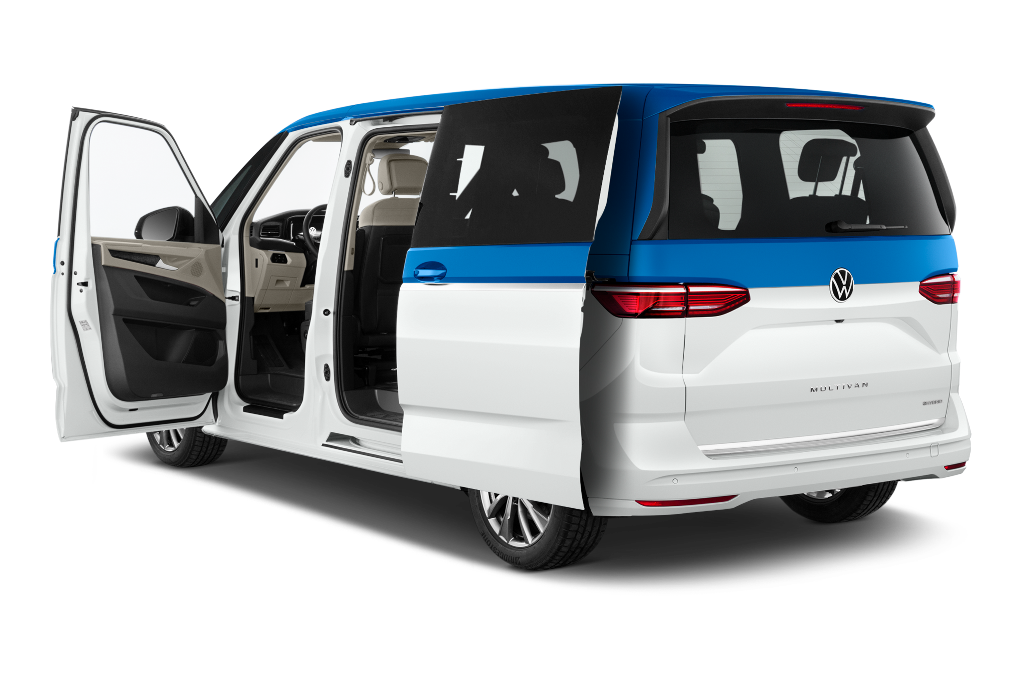 Volkswagen Multivan (Baujahr 2022) Energetic PHEV 5 Türen Tür geöffnet