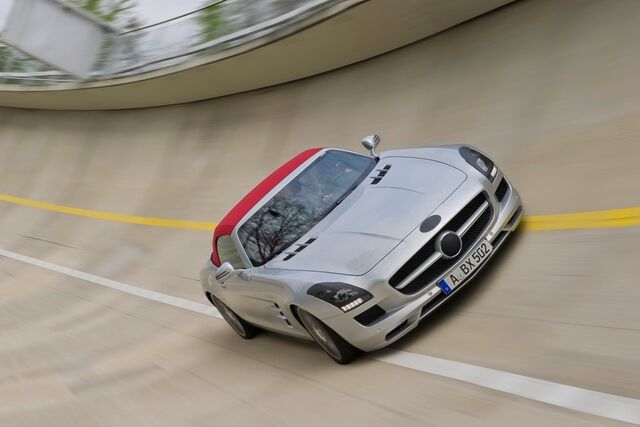 Mercedes SLS AMG Roadster - Alles andere als flügellahm