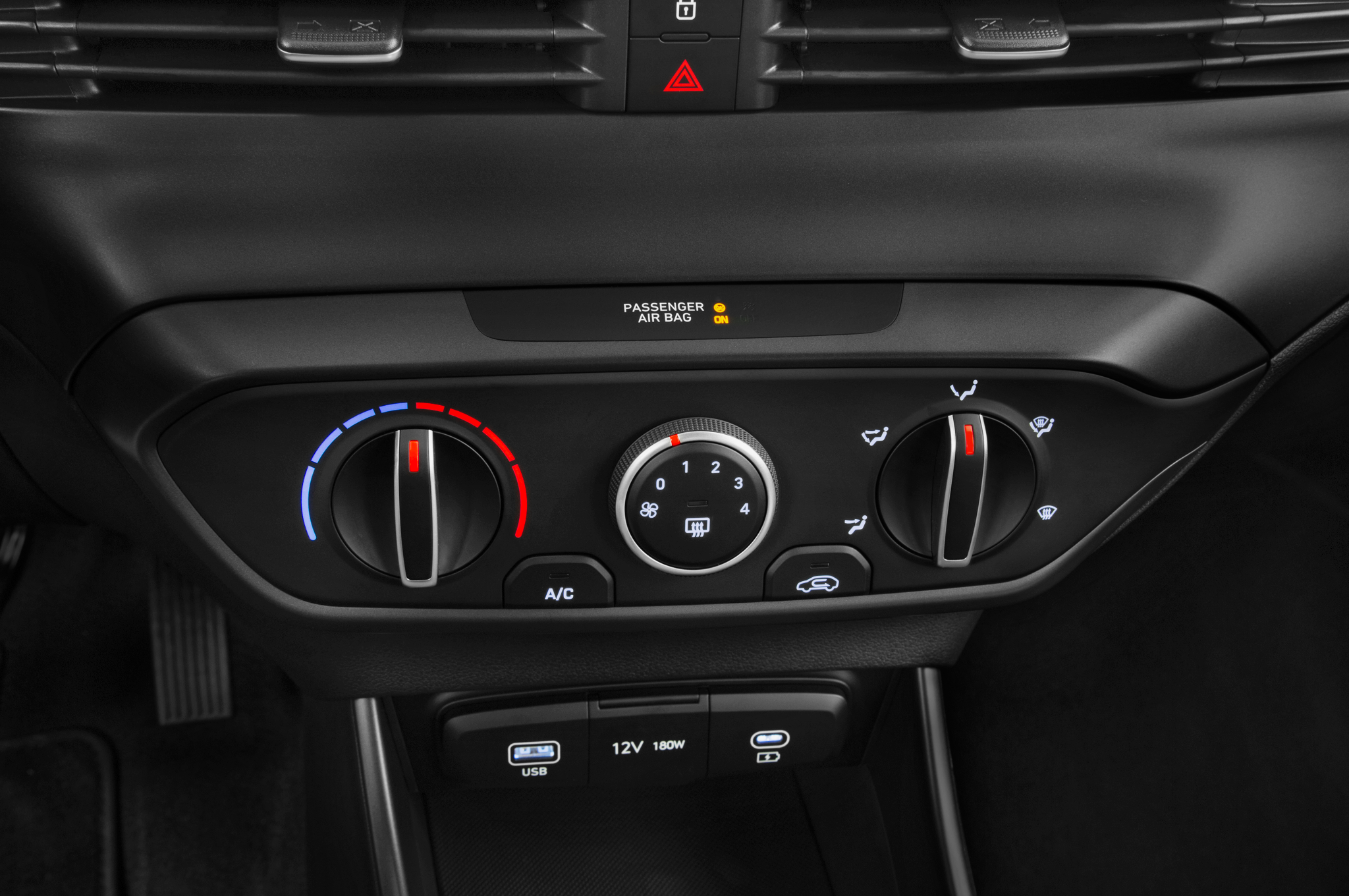 Hyundai i20 (Baujahr 2024) Select 5 Türen Temperatur und Klimaanlage