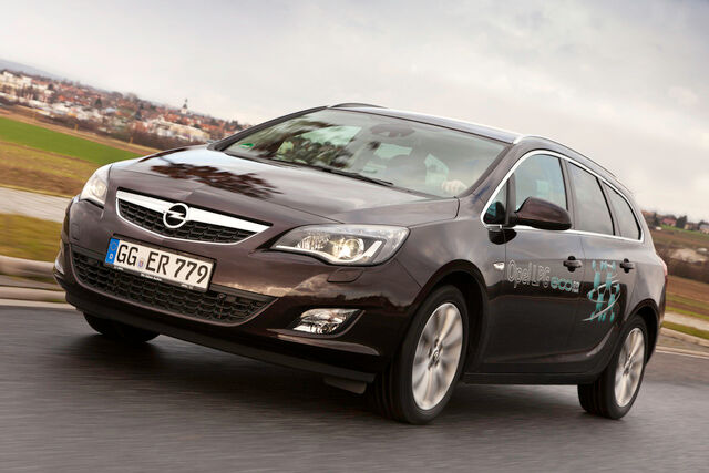 Opel Astra LPG - Sparsam Gas geben