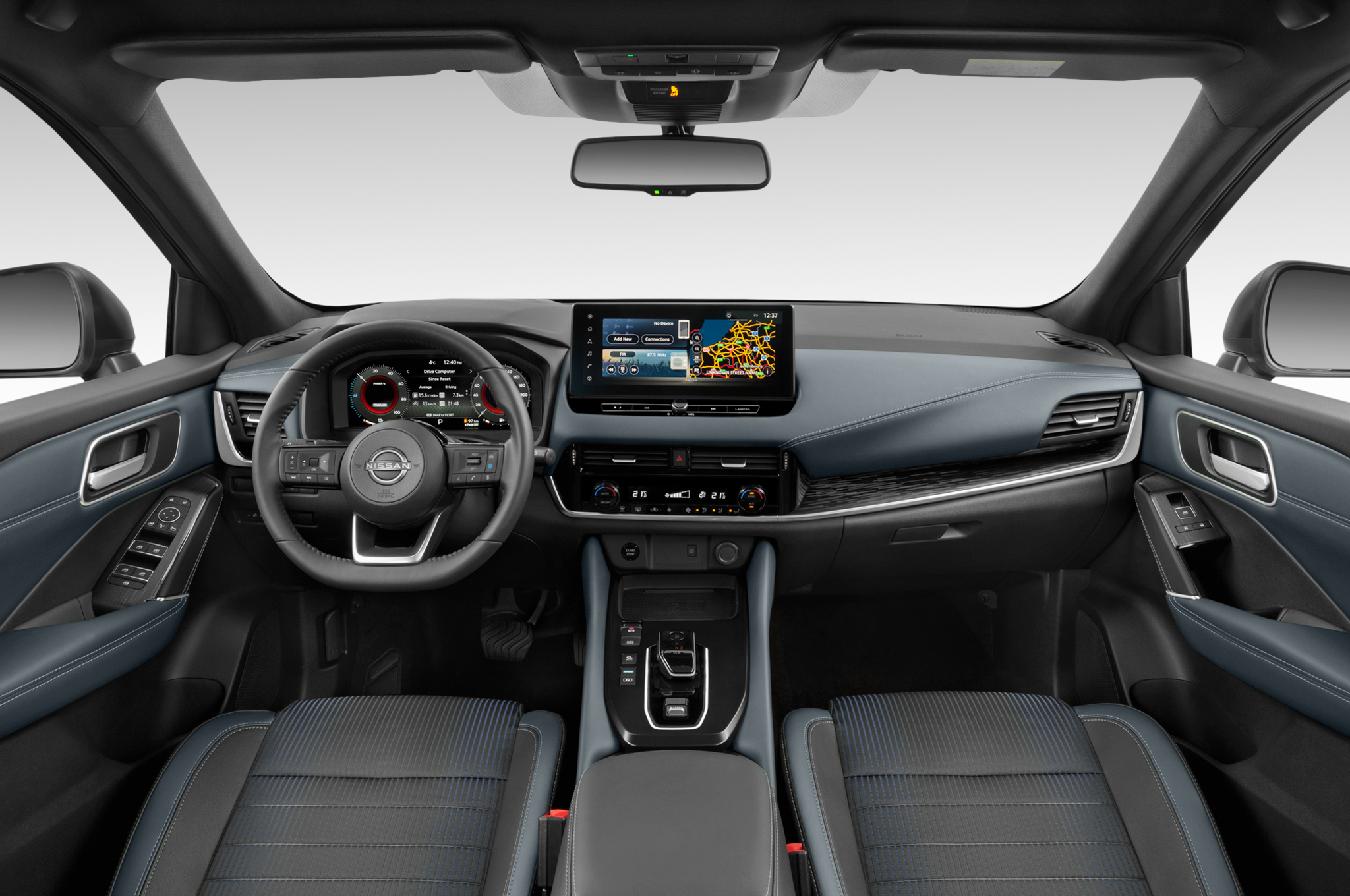 Nissan Qashqai (Baujahr 2022) EV N-Connecta 5 Türen Cockpit und Innenraum