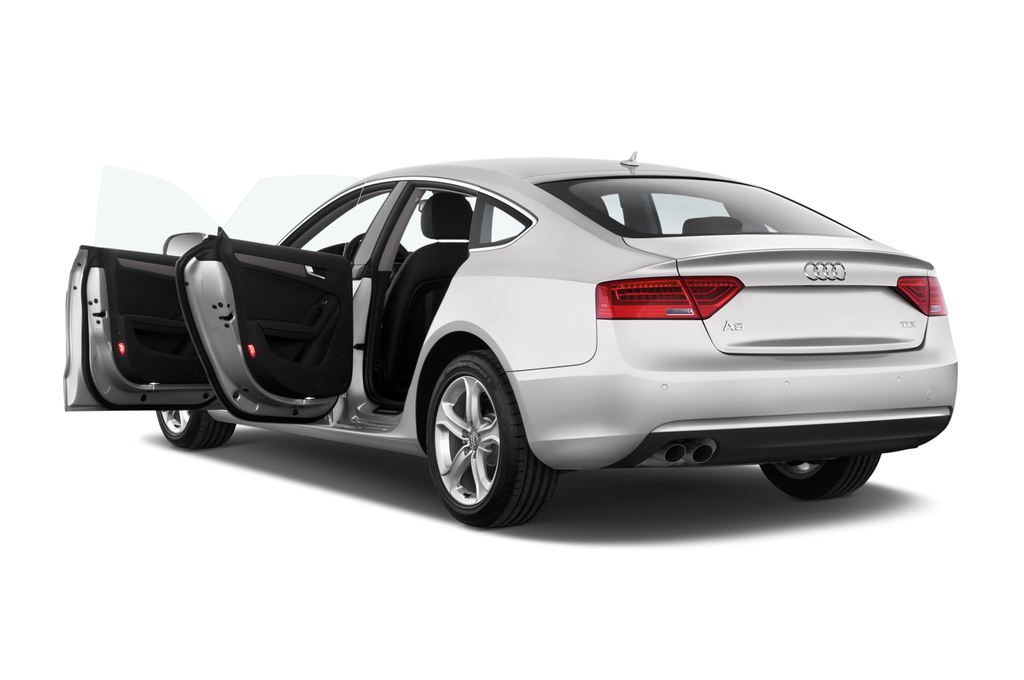 Audi A5 Sportback (Baujahr 2013) - 5 Türen Tür geöffnet