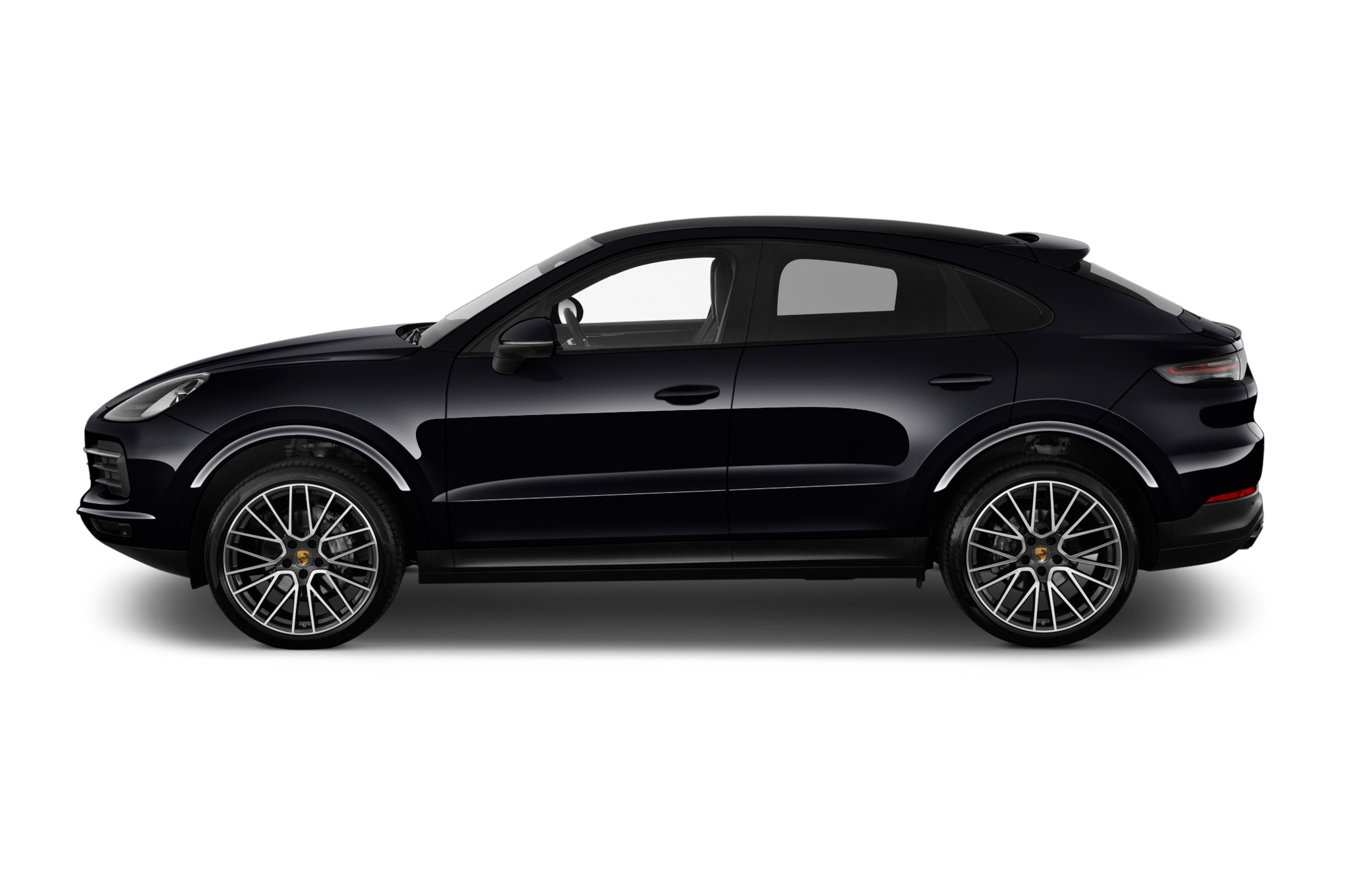 Porsche Cayenne Coupe (Baujahr 2021) - 5 Türen Seitenansicht