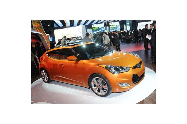 Detroit 2011: Hyundai trumpft mit Sportcoupé Veloster tüchtig auf