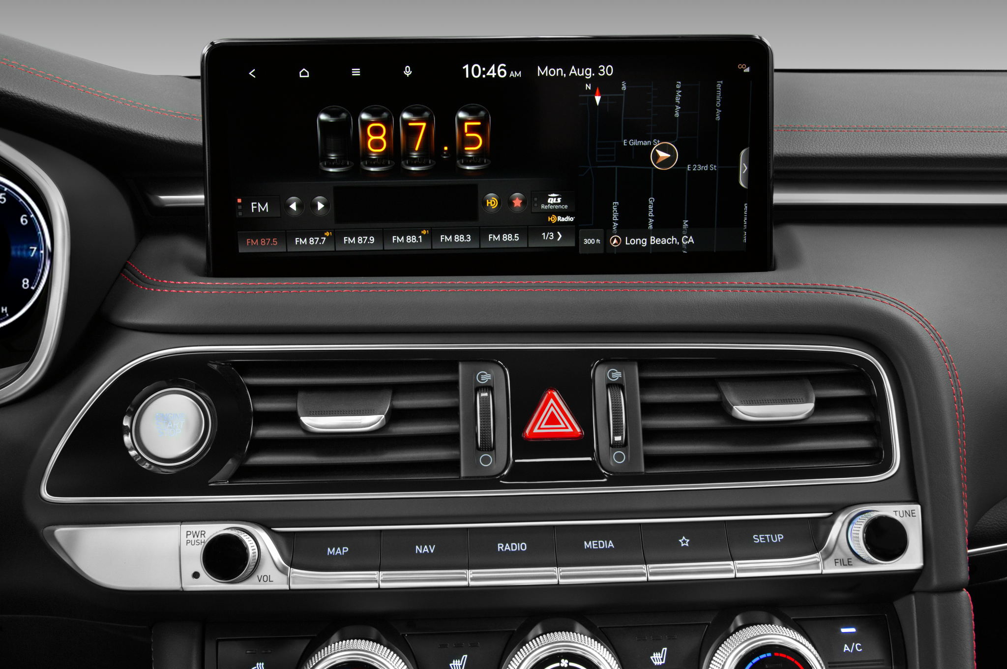 Genesis G70 (Baujahr 2022) Sport 4 Türen Radio und Infotainmentsystem