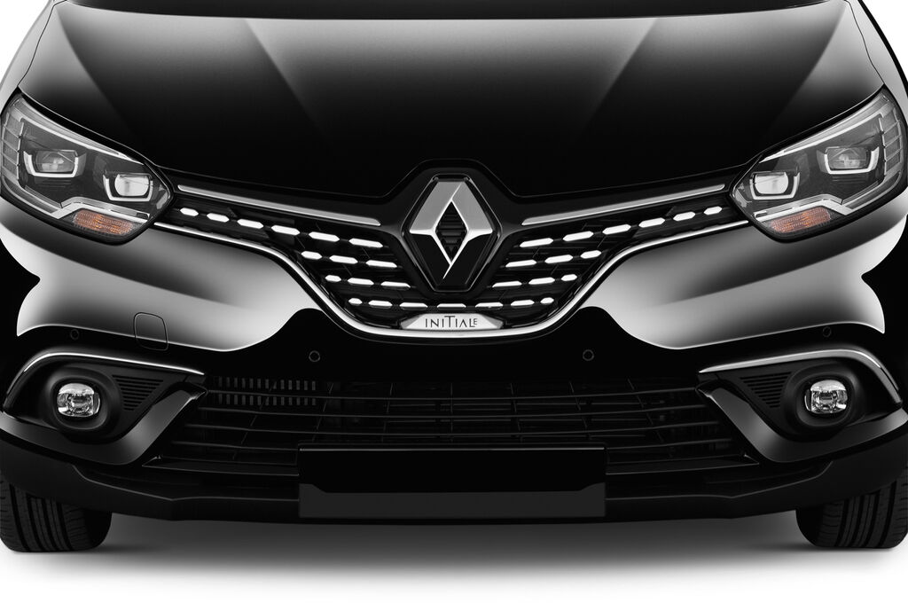 Renault Grand Scenic (Baujahr 2018) initiale paris 5 Türen Kühlergrill und Scheinwerfer