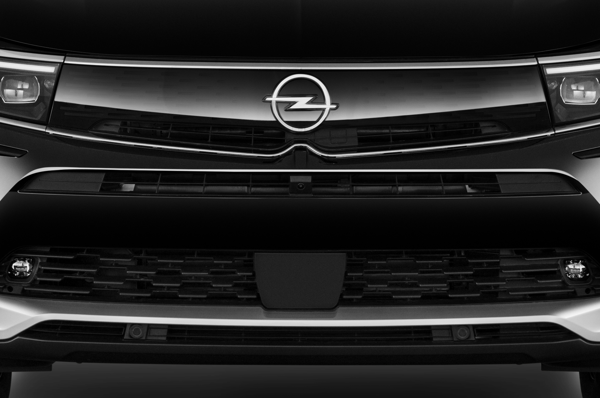 Opel Grandland (Baujahr 2022) Ultimate 5 Türen Kühlergrill und Scheinwerfer