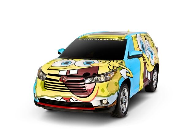 Toyota Highlander Spongebob-Edition - Eltern werden ihn hassen