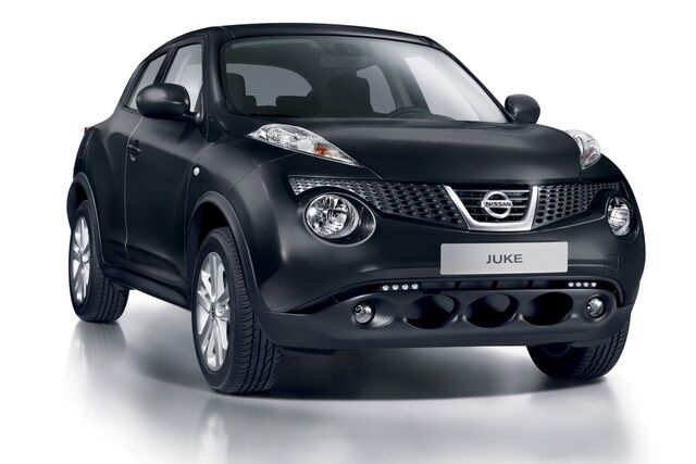 Nissan Juke Pure Black - Mattierter Turbo-Crossover