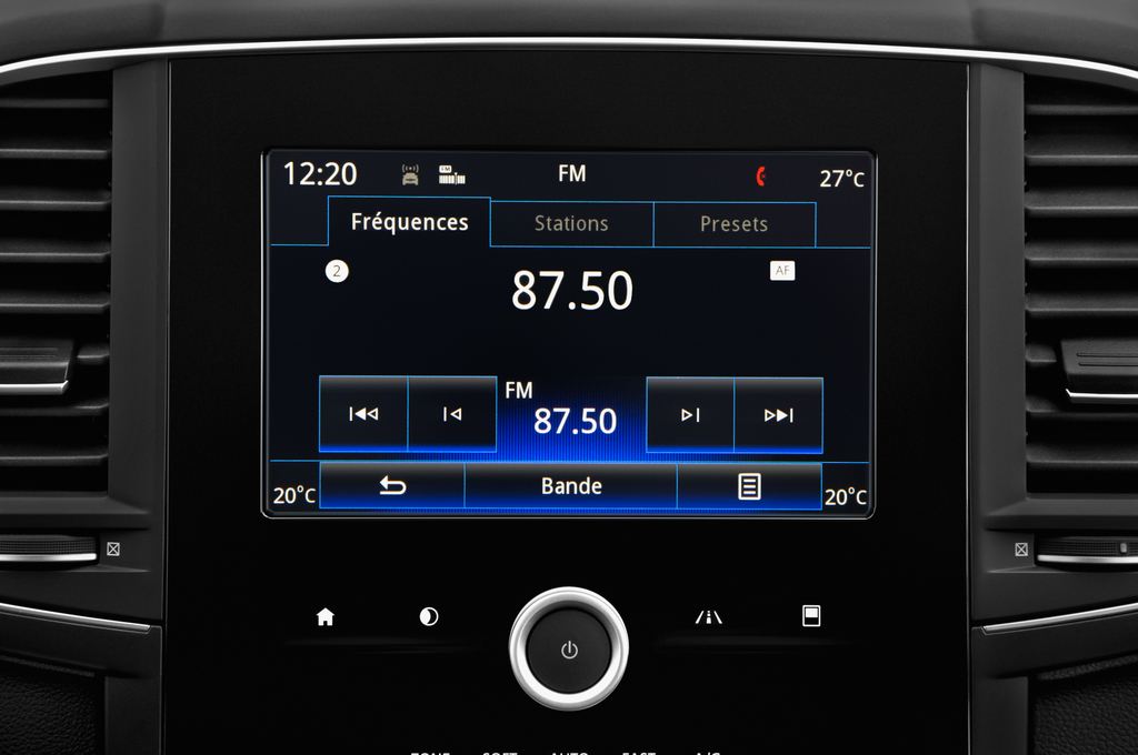 Renault Koleos (Baujahr 2018) Life 5 Türen Radio und Infotainmentsystem